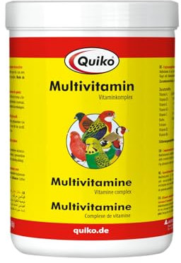 Quiko Multivitamin 750g - Ergänzungsfuttermittel zur Vitaminversorgung von Ziervögeln