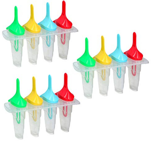 3 x Heladera de helados para 12 Formas | helado Moldes | Hielo Maker | Hielo Helado