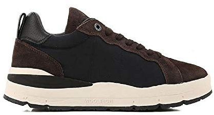 WOOLRICH W1011403 Sport Shoes Navy-Brown Made in Italy, Blau - Navy Brown Blu Marrone - Größe: 44 EU