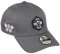 New Era Rubber Hex Patch Graphite 9Forty Adjustable Cap - One-Size
