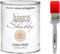 CHALK PAINT Rosa Antico & Pinsel – Shabby Chic Vintage Extra Opace (1 Liter) + Professioneller Pinsel (40 mm)