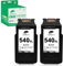 COLORETTO Ersatz-Tintenpatrone für wiederaufbereitete Druckerpatronen für Canon PG-540XL 540 XL zur Verwendung mit Pixma MG2150 MG3250 MG4250 MX375 MX435 MG2100 MG2250 MG3100 MG3150 MG3200 (2 Schwarz)