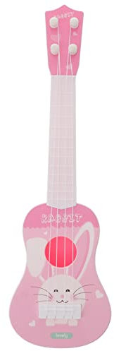 1stk Tierisches Instrument Alte Akustische Gitarre Ukulele-Spielzeug Musikinstrument Spielzeug Kaninchen-Gitarre Für Musikinstrumente Kind Jahrgang Elektrische