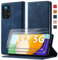 Handyhülle für Samsung Galaxy A52s 5G Hülle [Mit 2 Schutzfolie] Handyhülle für Samsung A52s Hülle Klappbar Flip Case Cover Leder Schutzhülle Klapphülle für Galaxy A52 4G/5G, Hülle A52s 5G Samsung