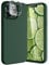 TOCOL Silicone for iPhone 13 Pro Case 6.1-Inch, Liquid Silicone Multi-Color Slim Silky-Soft Touch Anti-Scratch Shockproof Protective Phone Cover, Alpine Green