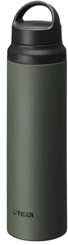 Bouteille isotherme Tiger Active Model MCZ-S 800 mL, poignée ergonomique, large ouverture, sans BPA, conservation froid 24h et chaud 12h, conçue au Japon, couleur mousse de forêt