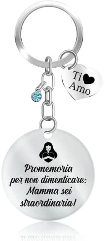 Idea de regalo para el día de la madre original – Llavero para la madre mejor del mundo – Llavero de cocina mamá – Ideas regalos divertidos mamá hija hija – gadgets originales para mamás, Blue
