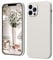 ElestBela für iPhone 12 Pro Hülle Silikon Case, Handyhülle für iPhone 12 Pro Ultra Dünn Slim mit Microfiber, Kratzfeste Rundumschutz Case Schutzhülle Hülle Slate Grau