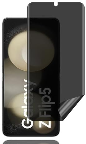 BCHKLAI Protector Pantalla Privacidad para Samsung Galaxy Z Flip5, Antiespia Película TPU Flexible, Anti-Rasguños, Sin Burbujas, Anti-Espía Protector Pantalla para Galaxy Z Flip 5 5G