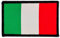 Patch ricamate Bandiera Italia con colori ufficiali - Scudo ricamato - Patch motociclistiche ricamate - Patch militari, patch Italia