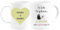 Taza de Cerámica Personalizada con Tu Foto Varios Diseños Regalo Original para Mujer y Hombre. Regalo Personalizados para Amigos, Familiares, Cumpleaños, Aniversario (15 Gatos Amor)