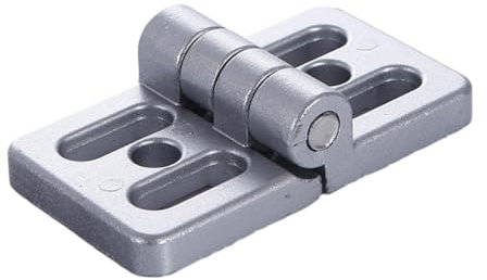 Cerniere per finestre a filo cerniera 2 pezzi di 3,34 * 1,77 pollici universale profilo in alluminio cerniere industriali