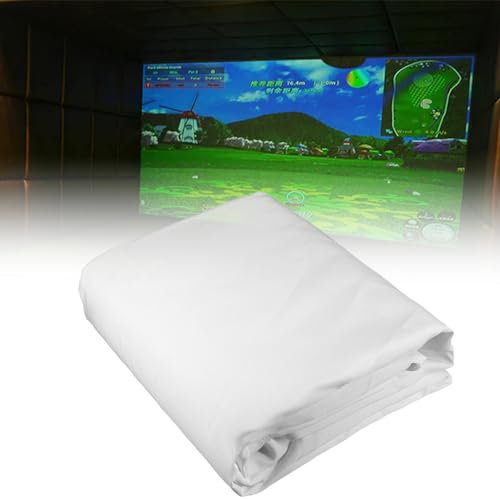 Golf Impact Screen - Premium Heavy Duty HD Indoor/Outdoor Golf Training & Simulator Screen with Grommet Holes - Perfect for Golfers