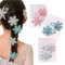 JEYORZY 6pcs Glitter Clip a Scatto per Capelli Fermagli per Capelli in Metallo Colorati Glitter Paillettes Barrettes Accessori per capelli per bambini, adolescenti, bambine e donne