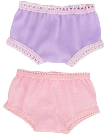 ERINGOGO 2 Stücke Mädchen Mädchen Unterhose Mädchen Kurze Mädchen Kleine Miniatur Tuch