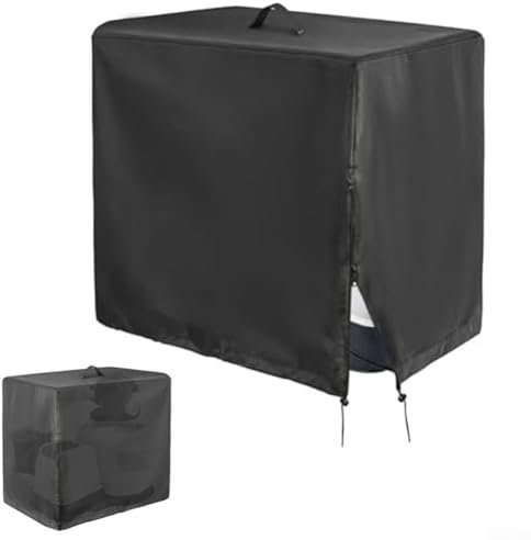 Besttoolifes Cubierta de bomba de piscina impermeable Oxford funda de protección, bomba de filtro de arena para cubierta de piscina, protector de bomba de filtro para exteriores resistente a la