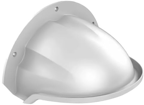 General CCTV Camera Covers Weatherproof Sun & Rain Shield ABS Covers For Bullets & Dome Cameras Ideal For Residential Camera Weather Guard