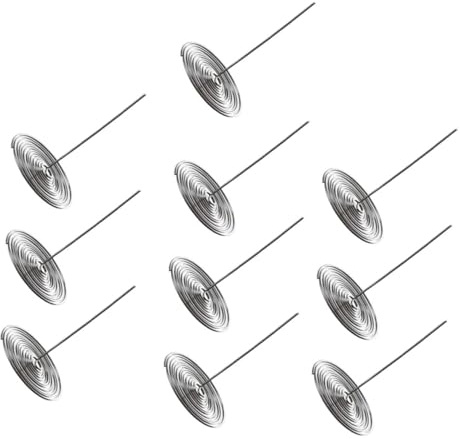 MOTHNUR Lot de 10 Passoires à Thé en Acier Inoxydable pour Bec Verseur Filtres à Thé Pratiques Ressort Taille Petite Accessoires de Filtration pour Théière Usage la Cuisine et