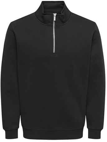 Only & Sons Onsconnor Reg Half Zip Sweat Noos