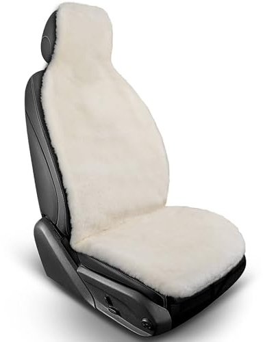 Lammfell Wohnmobil Sitzauflage Sitzbezug für McLouis Menfys/S-Line/Prestige Lammfell Auflage - Beige
