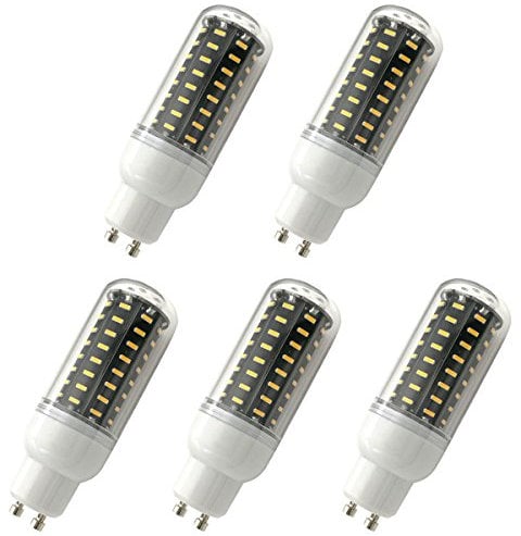 Aoxdi 5 Stück GU10 7W LED Mais Leuchtmittel, Warmweiß, GU10 LED Lampen 72 SMD 4014 Lampe Energiesparenden 7W, AC220-240V