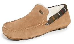 Barbour Monty Moccasin Mens Slippers Camel UK7 EU41 US7.5