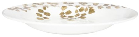 Wedgwood Vera Jardin-Fassung Suppenteller 9 Weiß/goldfarben