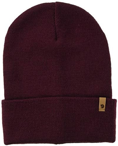 Fjällräven Classic Knit Mütze, Violett (Dark Garnet), Einheitsgröße