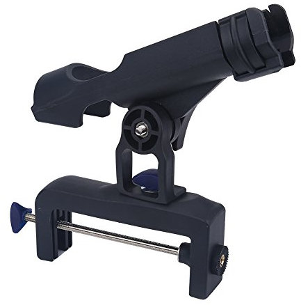 VGEBY Angelrutenhalter, Rotation Boot Angelrute Ständer Halterung Rest Fanggeräte für Kajak Raft