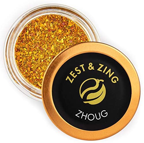 Zest & Zing Zhoug Spice Blend, 29g - Premium Spice Blends by ZEST & ZING. Fresher, Convenient, Stackable Spice Jars.