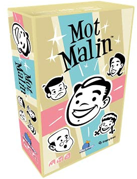 Blue Orange - Mot Malin - Jeu de Société Coopératif - Jeu Primé - Jeu de Carte Créatif et Original - De 2 à 6 Joueurs - A Partir de 7 Ans
