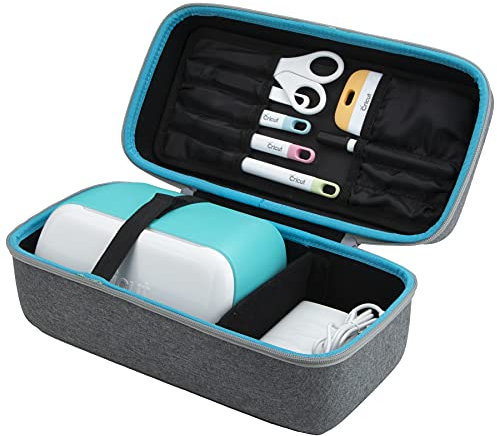 Aenllosi Hart Tasche Hülle für Cricut 2007992 Joy Maschine und Zubehör (Blue,nur Tasche)