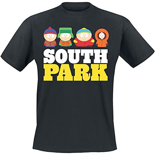 South Park Männer T-Shirt schwarz XXL