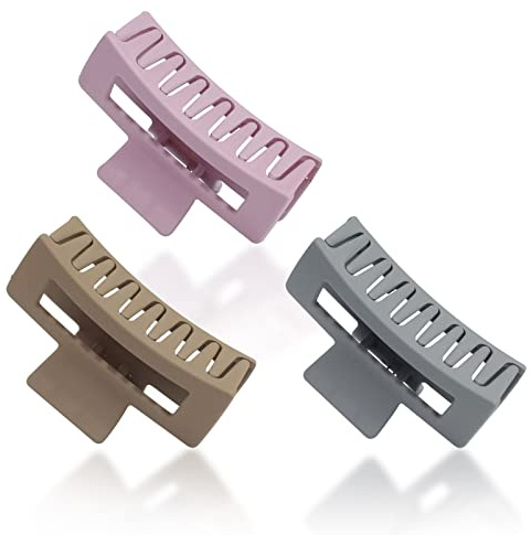 Somnr® 3 PCS Claw Hair Clips for Women & Girls, 3.4ABS Material