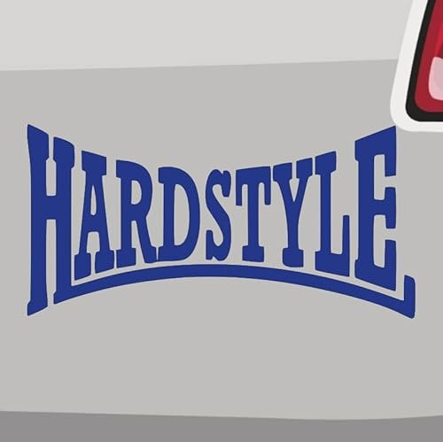 Hardstyle Aufkleber -6 Größen- Musik Fun Party DJ Festival Techno Sticker Bass
