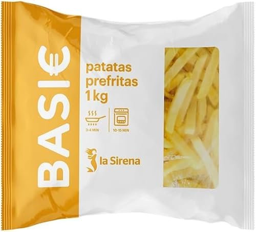 La Sirena BASIC Patatas Prefritas 9x9, 1kg (Congelado)