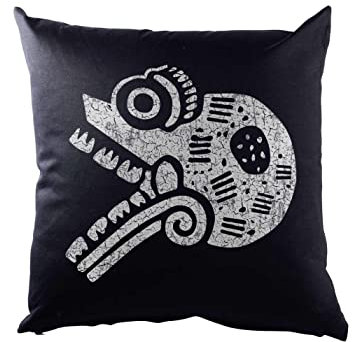 Urban Backwoods Aztec Skull Kissen Dekokissen