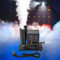 Doppelrohr CO2 Cryo Jet Nebelmaschine Stage Effect CO2 Fog Cannon Stage Smoke Machine with 5m Gas Hose for Nightclub Wedding Party Dj Halloween Stage Concert Live Party