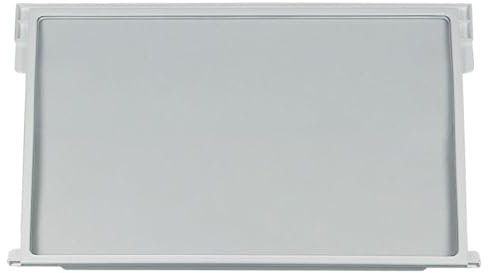 LUTH Premium Profi Parts Glasplatte oben mit Rahmen für Kühlteil 465x300mm kompatibel mit Gorenje in Kühlschrank KühlGefrierKombination 163336