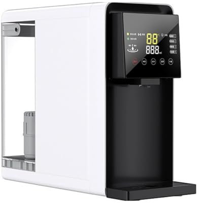 Instant Hot Water Dispenser, Countertop Water Boiler with Filter, 5 Temperature Presets, Touch Screen, 7L Zero Installation Water Purifier, 4 Capacity Presets Water Tank