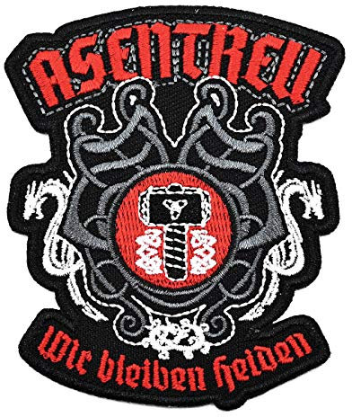 SONS OF ODIN Aufnäher Aufbügler Patch Asentreu Walhalla Asen nordische Götter Walhalla
