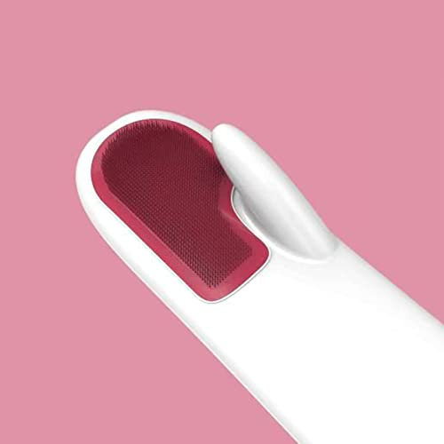 Guantes De Fregado Para Lavavajillas, Antideslizantes, Impermeables, Reutilizables, Guantes De Limpieza De PVC, Resistentes Al Desgaste Para Tareas Domésticas De Cocina(Rojo)