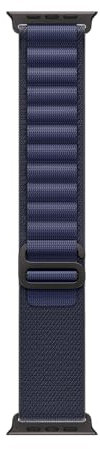 Apple Watch Band - Alpine Loop - 49 mm - Marineblau - Large