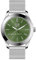 ICE-WATCH - Ice Steel Silver Green - Silbergraue Herrenuhr mit Metallarmband - 023796 (Medium)