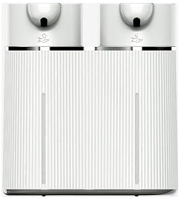 Hxhsgmeh Double- Automatic Foam+Liquid Soap Dispenser Wall-Mounted USB Rechargeable Disinfectant Distributor Infrared Sensor