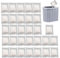 Lunaobrik Toiletten Absorber Pulver - 30 Stück Urin-Festiger | Flüssigkeits Bindemittel Und Geruchsneutralisierer Für Wanderurlaub Trekking Camping Bergsteigen