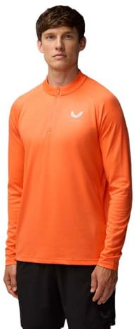 Castore Adapt AOP Half Zip Sweatshirt XL Orange
