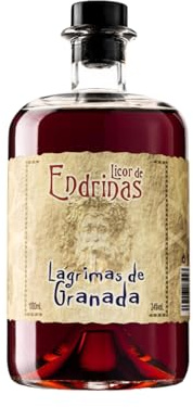 Lágrimas de Granada licor de endrinas pacharán artesanal 1L 24% | Premium