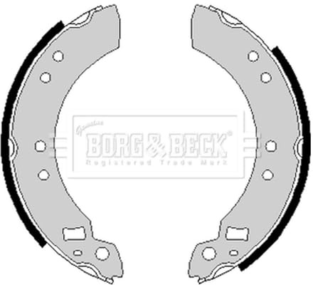 Borg & Beck BBS6158 Brake Shoes To Fit Ford