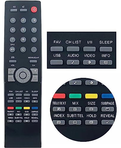 Smartby Remote Control for AOC LCD, LED, HDTV, CRT TV